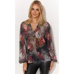 Halenka Makadamia M812 - černo-červená Černo-červená Uni