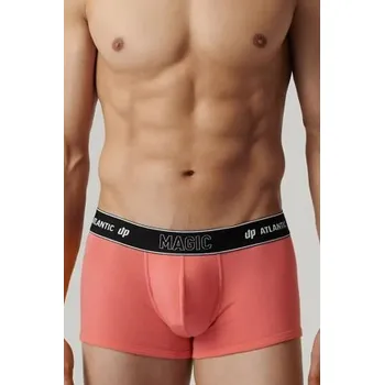 Pánské spodní prádlo Pánské boxerky Atlantic MH-1200 - magic pocket Korálová L