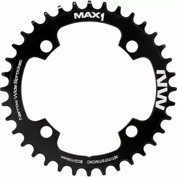 Sport Převodník MAX1 Narrow Wide, rozteč 104mm, materiál Al7075, CNC, elox 36z