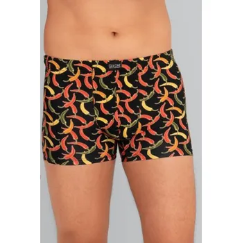 Pánské spodní prádlo Pánské boxerky Italian Fashion Chili Hnědá XL