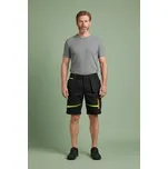 LEVNO Pánské pracovní kraťasy černé Velikost: M Nové zboží
