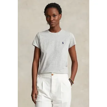 Pánské tričko Bavlněné tričko Polo Ralph Lauren 211898698 šedá 09X, vel. XXL