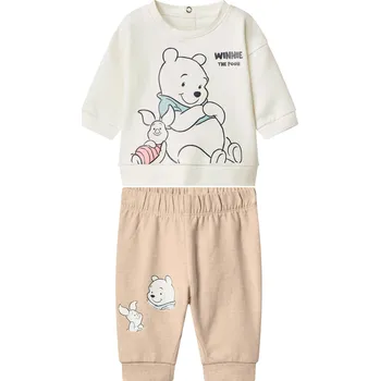 Dětská tepláková souprava s BIO bavlnou, 2dílná (Medvídek Pú, 62/68)