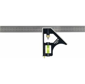 Úhloměr Yato - Multifunkční úhelník 300mm