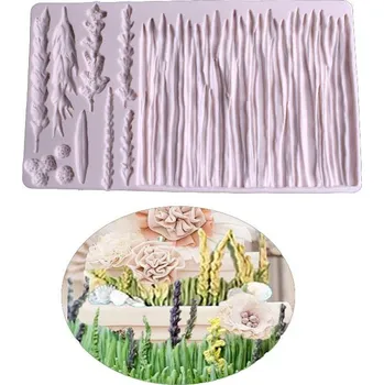 Silikonová formička luční kvítí 20x12cm - Cakesicq | Cukrářské potřeby