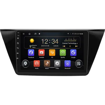 Autorádio Isudar 2DIN autorádio T75-IEV62 Android, Volkswagen Touran II