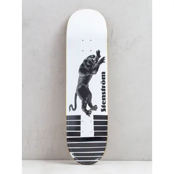 Skateboard Polar Skate David Stenstrom Tape and Panther (white/black) 8.5