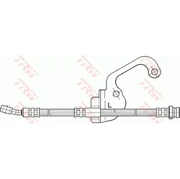Brzdová hadice Brzdová hadice TRW PHD506