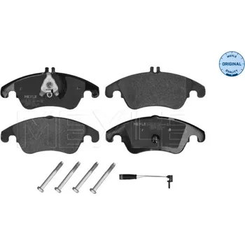 Brzdová destička Sada brzdových destiček, kotoučová brzda MEYLE 025 243 1019