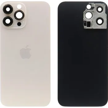 Apple iPhone 13 Pro Max Zadní Sklo Zlaté (Gold) + Sklíčko kamery