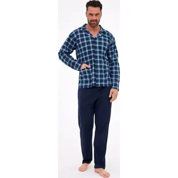Pánské pyžamo Cornette 114/81 Tmavě modrá XL