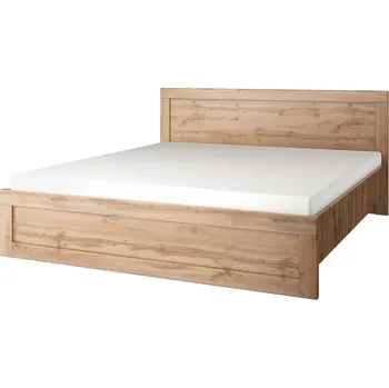 Ložnice Dřevěná postel Moratiz 200x160 Dub wotan