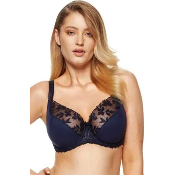 Dámské spodní prádlo Polovyztužená podprsenka Gorteks Mona/B3 Tmavě modrá 65G
