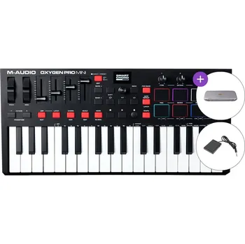 Master keyboard M-Audio Oxygen Pro Mini SET MIDI keyboard