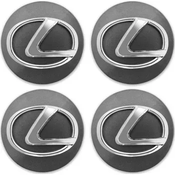 Středová krytka kola LEXUS 62 mm uzávěry Grafit