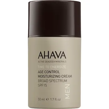 Ahava Pece-o-muze Time-To-Energize-MenAge Control Moisturizing Cream SPF 15 50 ml (13&nbsp;820,00 Kč / 1 l)