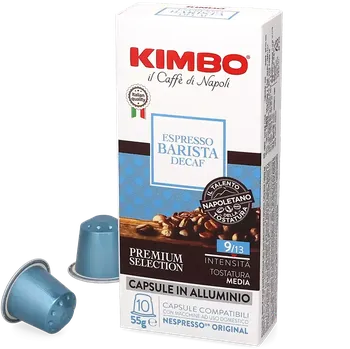 Káva Kimbo | Espresso Barista Decaf - Počet kapslí pro Nespresso®: 10