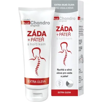 Masážní přípravek NOVINKA ProfiChondro ZÁDA+PÁTEŘ krém