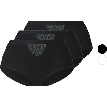 Dámské spodní prádlo esmara® Dámské kalhotky, 3 kusy