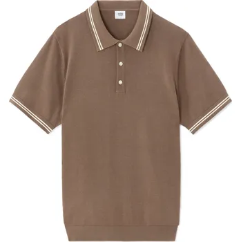 Celio Polo tričko Neprep 1184207 Hnědá L
