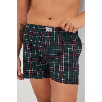 Pánská móda Pánské trenýrky Italian Fashion Fogo - bavlna Tmavě zelená M