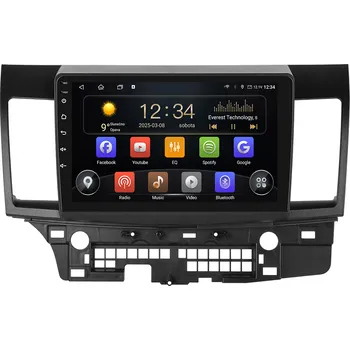 Autorádio Isudar 2DIN autorádio T75-IEV53 Android, Mitsubishi Lancer VIII