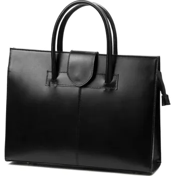 Kabelka Kožená kabelka Camilla 778 Černá