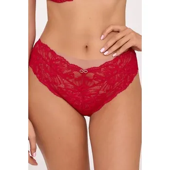Kalhotky Brazilky Ava Lingerie 2176/B Červená XL