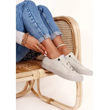 Dámské tenisky BIG STAR SHOES Dámské Tenisky Big Star DD274440 Barva: Stříbrná, Velikost: 36