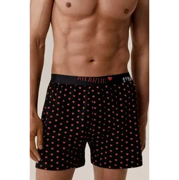 Trenýrky 2 PACK trenýrky Atlantic 2GMB-011 Černá S