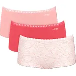 Sloggi výhodné balení šortkových kalhotek - SLOM005/růžová / S SLO2B015-M005