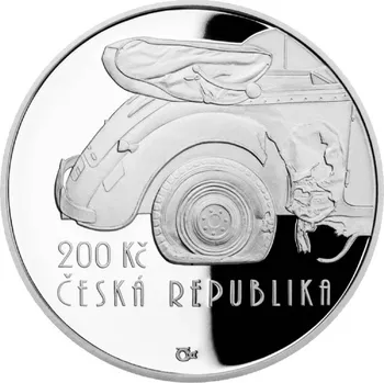 Česká republika. 200 Kč 2017. Operace Anthropoid. Špičková kvalita. Bez certifikátu.