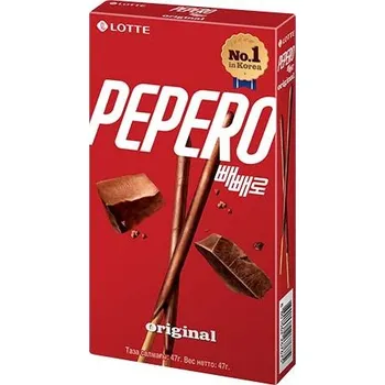 Čokoládová tyčinka LOTTE PEPERO Biscuit Sticks Chocolate Original 47 g
