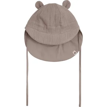 Kšiltovka HUTTEliHUT dětský mušelínový klobouček s oušky 460458 - 1561 Velikost: 6 - 12m MUŠELÍN