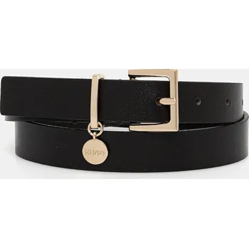 Opasek Kožený pásek HUGO Amelia-G_Sz25 50522644 černá 99E, vel. 75