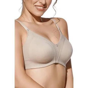 Podprsenka Nevyztužená podprsenka Selene Blanca - bez kostice Světle hnědá 95D