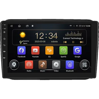 Autorádio Isudar 2DIN autorádio T75-IEV08 Android, Škoda Fabia II / Roomster