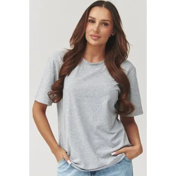 Dámské triko Makadamia C41 - sv. šedé Světle šedá Uni