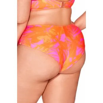 Dámské plavky Spodní díl plavek Ava Lingerie SF-215/5 Tangerine - brazilky Oranžová S