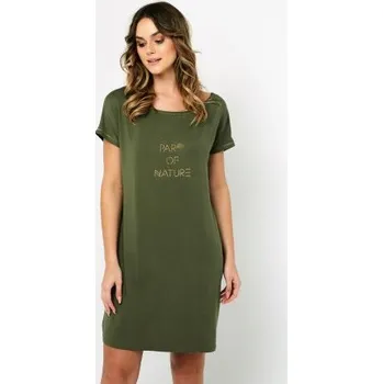 Dámská noční košile Noční košilka Italian Fashion Natura - viskóza Khaki L