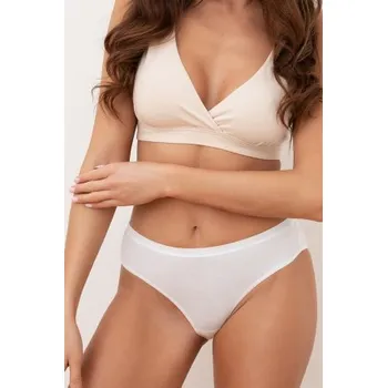 Dámské oblečení Kalhotky Italian Fashion Ibiza midi Bílá L