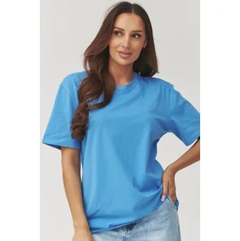 Dámské triko Makadamia C41 - modré Modrá Uni