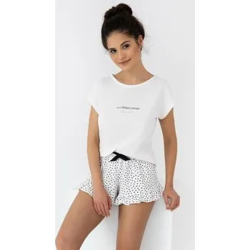 Dámské pyžamo Dámské pyžamo Sensis Aurora - bavlna Světle růžová M