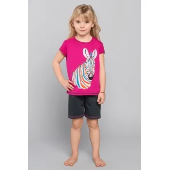 Dívčí pyžamo Dívčí pyžamo Italian Fashion AFRYKA DIP - bavlněné Růžová 10 let