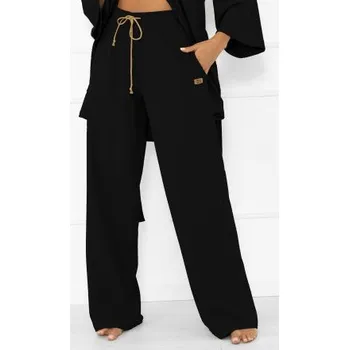 Dámské pyžamové kalhoty Italian Fashion Bono Černá M