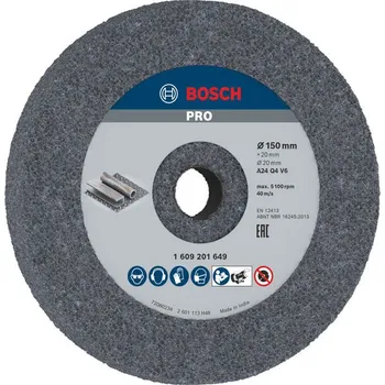 Brusný kotouč BOSCH Hrubovací kotouč PRO Metal, 150 × 20 × 20 mm, G24 1609201649 free_store_pickup