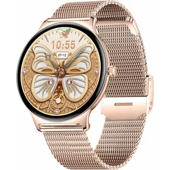 Chytré hodinky Chytré hodinky Colmi V89 (nerezová ocel, zlatá)