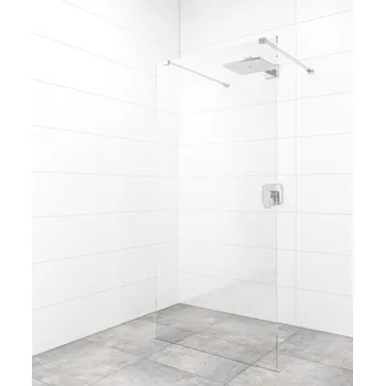 Swiss aqua technologies Sprchová zástěna Walk-in 80 cm SAT v barvě profilu chrom SATBWI80ZAV