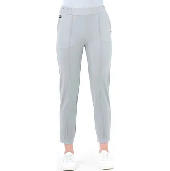 Zdravotnický oděv Louis Lanier Zdravotnické dámské kalhoty na puky v 7/8 délce Larisa Barva: Šedá, Velikost: XL