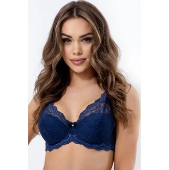 Podprsenka Push-up podprsenka Biggi Alexis Tmavě modrá 80D